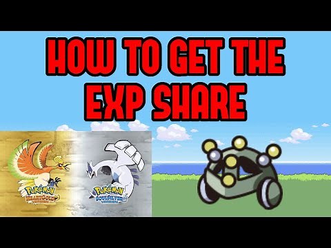 How to Get the Exp Share in Pokemon Heartgold/Soulsilver