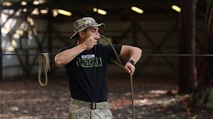 "AROUND THE BODY BOWLINE" ⚡️NEW Jungle Operations Training Course (J.O.T.C.) KNOT VIDEO SERIES!⚡️ The Lightning Academy, 25th Infantry Division knot video series will be posted here, as well as all other #LightningAcademy social media platforms, including the “LightningAcademy” YouTube page! So if you think you have what it takes to get your #JungleTab …Make sure to check them out and set yourself and your Soldiers up for success before reporting to J.O.T.C! Special thanks to SGT Sandoval for sh