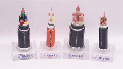 NYY Cable YJV XLPE Insulated 4MM 6MM 10MM 25MM 50MM 95MM 120MM 150MM 240MM 400MM2 Copper 2 3 4 5 Core PVC Power Cable
