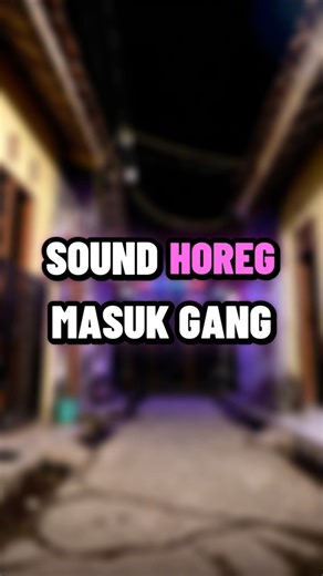 Sound Horeg Shakes Night Alley 🔊💥 #aivideo #horeg #soundhoreg