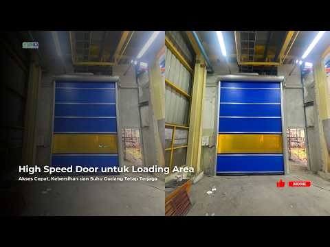 High Speed Door untuk Loading Dock: Akses Cepat, Kebersihan Gudang Tetap Terjaga | COAD Indonesia
