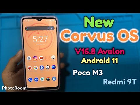 Corvus OS 16.8 Avalon - Android 11 | Official - Poco M3/Redmi 9T