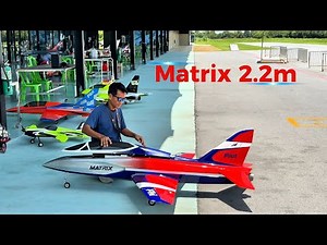 MATRIX 2.2m Pilot-RC Swiwin sw120b Frsky TD R10 Flight training