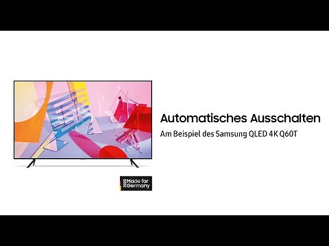 Samsung QLED TV 2020: Automatisches Ausschalten