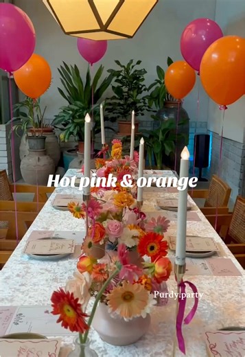 Bachelorette Party Table Decor Inspiration