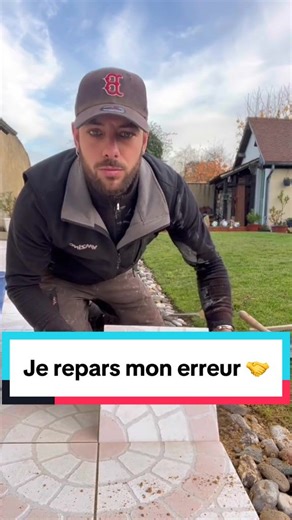 Réparation de carreau : un coup de chance inattendu