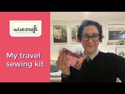 Make an easy, quick, Travel Sewing Kit