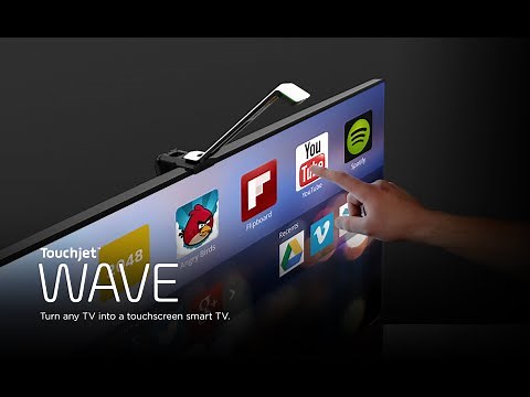 Touchjet WAVE: Turn Your TV into a Giant Touchscreen Tablet