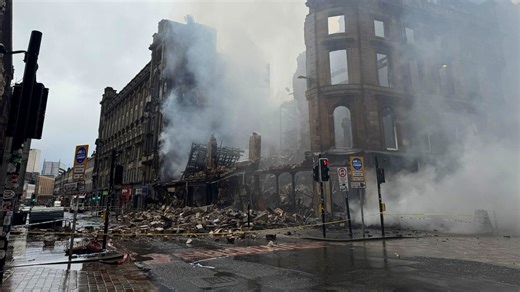 Glasgow vape shop owner's 'grief' over fire after 'buying store 2 weeks ago'