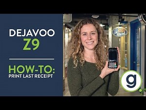 How To Print Last Receipt Dejavoo Z9 Credit Card Terminal | Gravity Payments Support