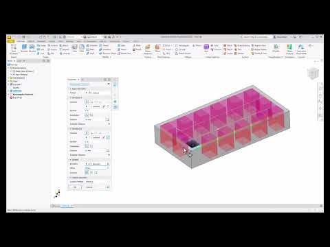 Incorporating a Boundary into a Feature Pattern with Autodesk Inventor