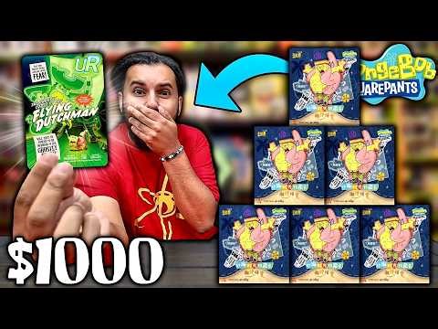 I Finally Got My DREAM SpongeBob Card… ($1,000 😳)
