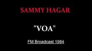 Sammy Hagar - VOA (Live in Detroit, Michigan 1984) FM Broadcast