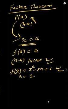 Factor Theorem Made Easy 🔥 | Class 9 Maths