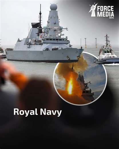 The Royal Navy’s HMS Defender is undergoing one of the most significant firepower upgrades seen on a British warship in decades. The Type 45 destroyer is being fitted with an additional 24-cell vertical launch system (VLS) for the Sea Ceptor surface-to-air missile, dramatically boosting its air defence capability 😯 Read the full article now over on the forcemedia.digital website 🔥 | Force Radio