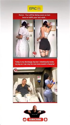 “That’s why I love the hospital 😂." #funny​​ #memes​​ #viral​​ #usa #hospital #doctor #shorts #humor