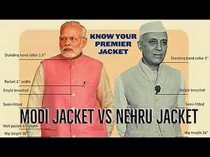 Modi Jacket Vs Nehru Jacket