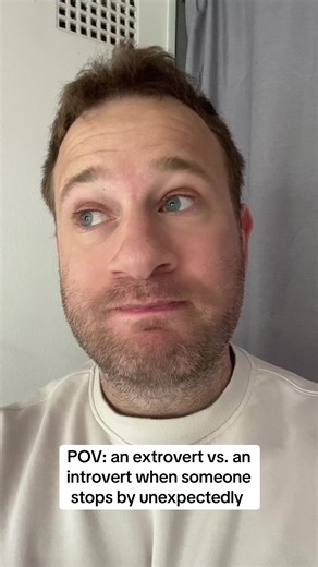 #pov : an #extrovert #vs an #introvert when someone stops by for an unexpected #coffeedate Which one are you?? #introvertsbelike #introverts #extroverts #surpirse #foryou #extrovertsvsintroverts