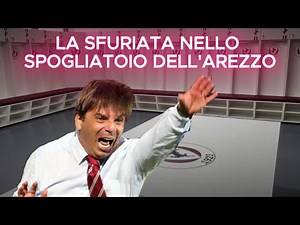 La registrazione nello spogliatoio dell'Arezzo