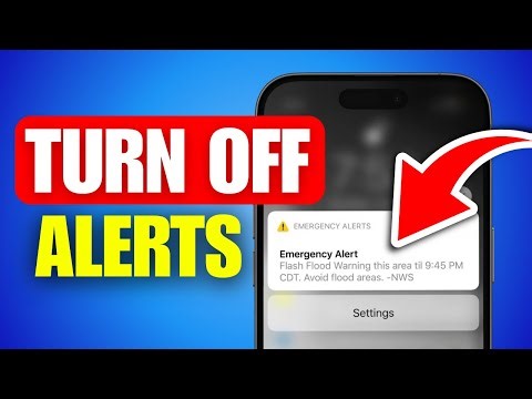 How To Stop Emergency Alerts On iPhone