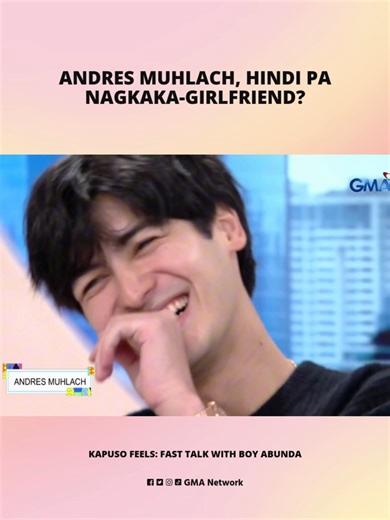Andres Muhlach sa Fast Talk kasama si Boy Abunda