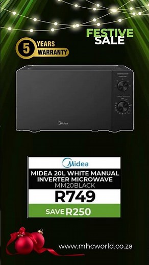 Festive Sale Microwave Deals