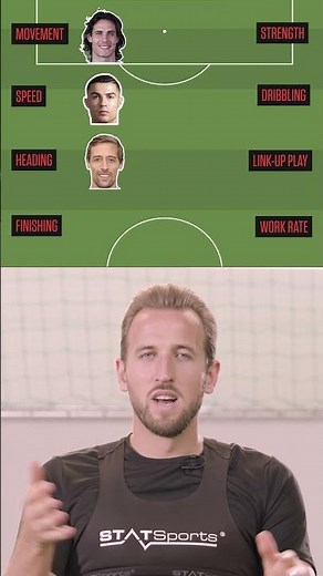 Harry Kane builds his ULTIMATE striker 👀 ⚽ #shorts