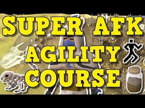 NEW Super AFK Agility Course | Colossal Wyrm Agility Course Guide (OSRS)