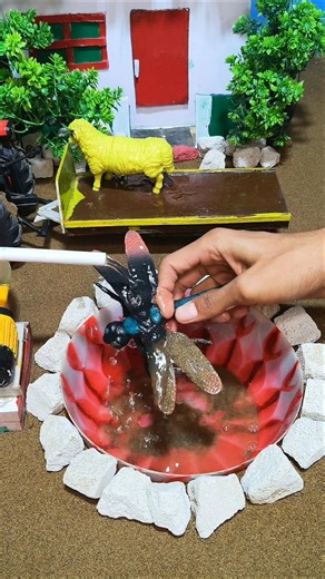 diy tractor video mini water pump science project #diytractor #tractor #youtubeshorts #cartoon