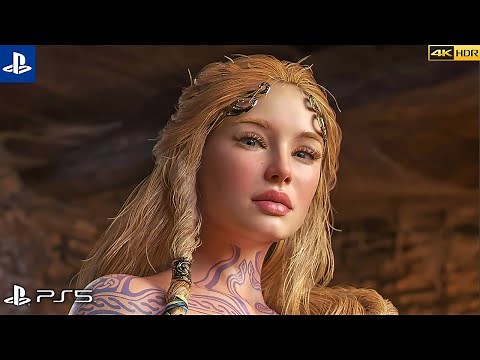 Sif Scenes and Best Moments - God of War Ragnarok PS5 4K