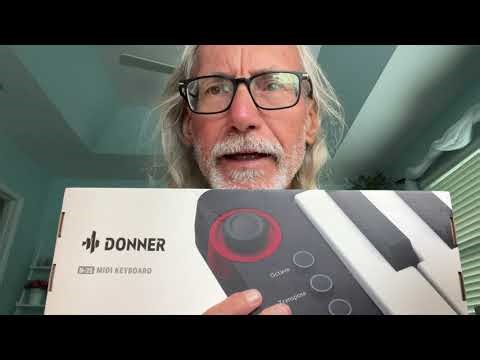 Unboxing Donner N 25 Midi Keyboard