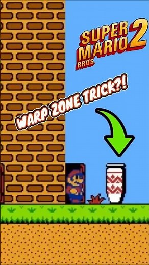 How to Warp to World 4 in Super Mario Bros. 2 (NES) #nintendo #gaming #mario