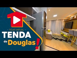 Tour Virtual | Tenda: confira a decoração do apê do Douglas!
