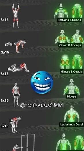 Legs to Lower Back 💥 6 Exercises for Full Power 💪🔥 | Build Strength FAST | #shorts