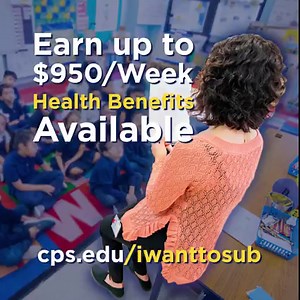 Find meaningful, steady work and full benefits as a substitute teacher for CPS this fall. | Chicago Public Schools