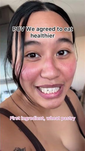 When she agrees to EAT HEALTHY