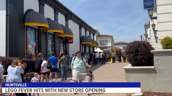 LEGO fever hits Huntsville with new store opening