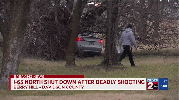 I-65 North shut down after deadly shooting investigation
