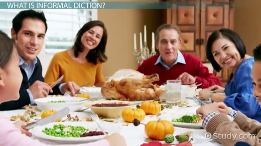 Informal Diction: Definition & Example