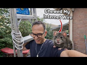 Rats Chewed My Internet Cable In USA! 😩 AT&T Fiber DIY Installation | This Indian