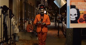 Exclusive: The Jester Clip Shows the Malovolent Being Paying Its Respects With Dance