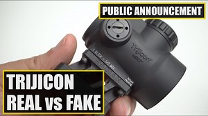 How to Spot Fake Trijicon RMR and MRO Red Dot Sights - Omaha Outdoors