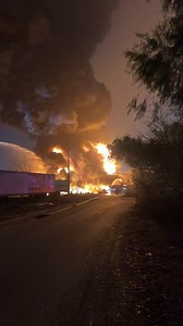 107K views · 660 reactions | A fire broke out in the 8800 block of Liberty in northeast Houston overnight at a warehouse that stored tires. This was some live footage of the fire. Fortunately, there have not been any reported injuries from the fire at this time. | Houston Stringer | Facebook