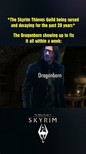 Average Thieves Guild experience in Skyrim! #skyrim