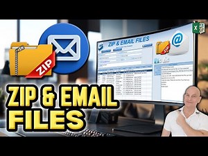 Learn How To Zip & Email Files or Folders From Excel in Just One Click