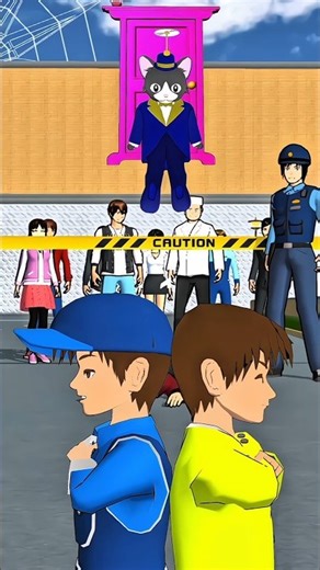 “Kasus Kematian Siswa & Yuta dari Dimensi Lain 😱 #sakuraschoolsimulator #sakura