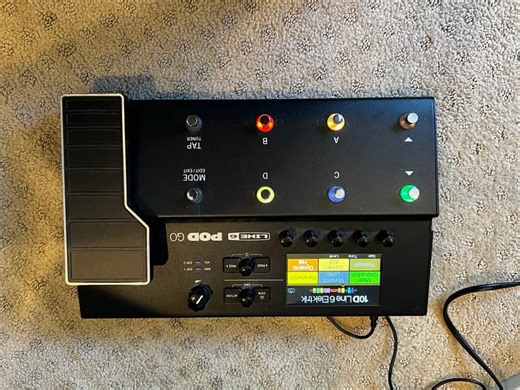Line 6 POD GO Multi-Effect and Amp Modeler 2020 - Present - Black | Reverb
