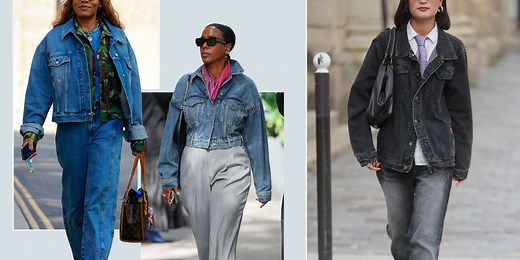 How to Style a Jean Jacket With 8 Pairs of Pants You Probably Already Own