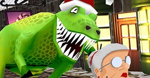ANGRY GRAN RUN CHRISTMAS VILLAGE - oyun101.com