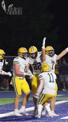 Forced fumble by Bryce Kish - Brayden Smith with the fumble recovery and TD vs Hartland